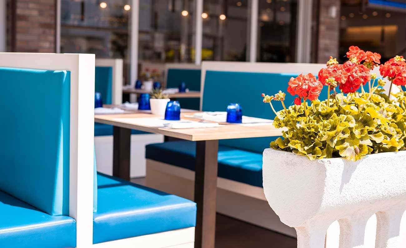Blu Marino restaurant in Bibione, Italy