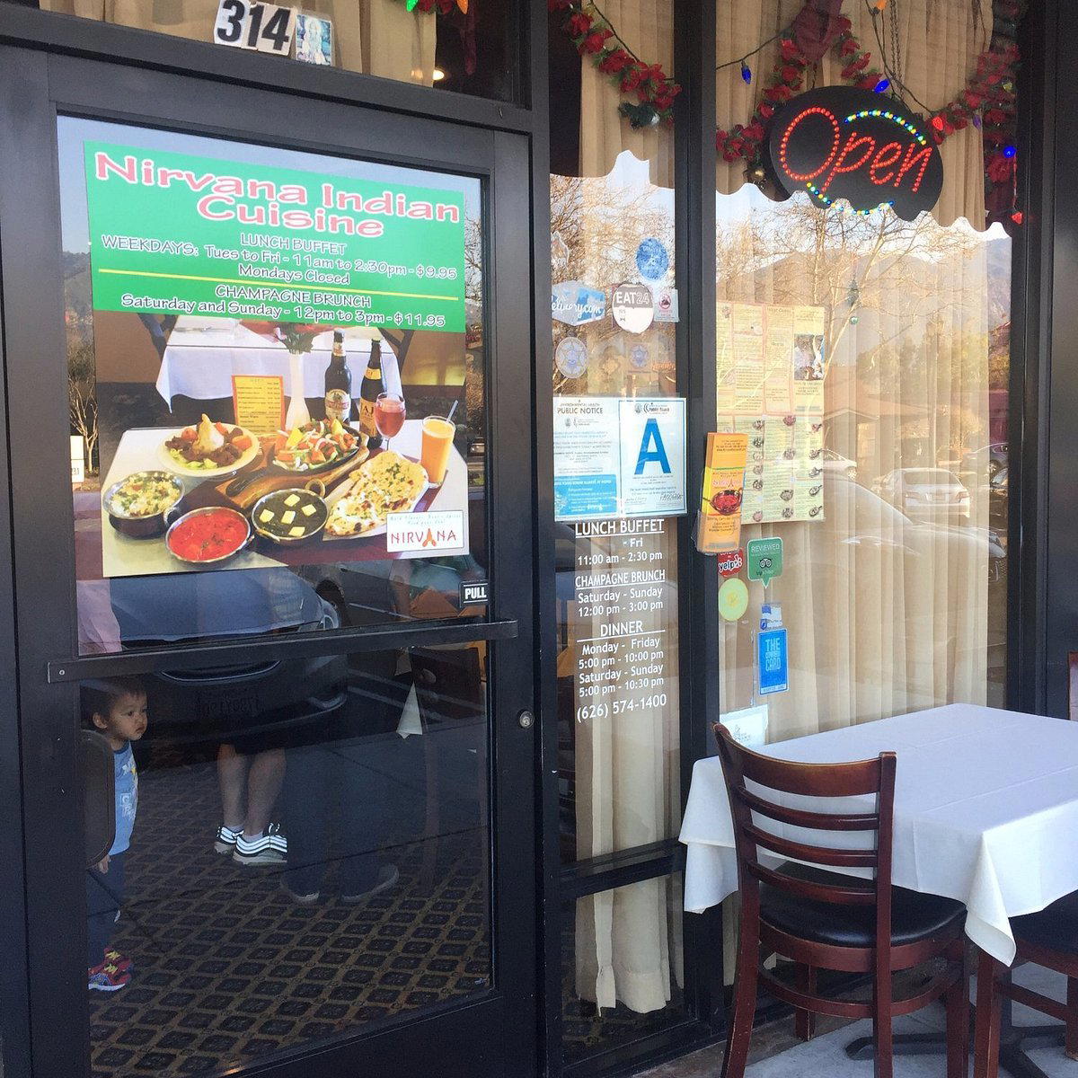 Nirvana restaurant in Arcadia, United States