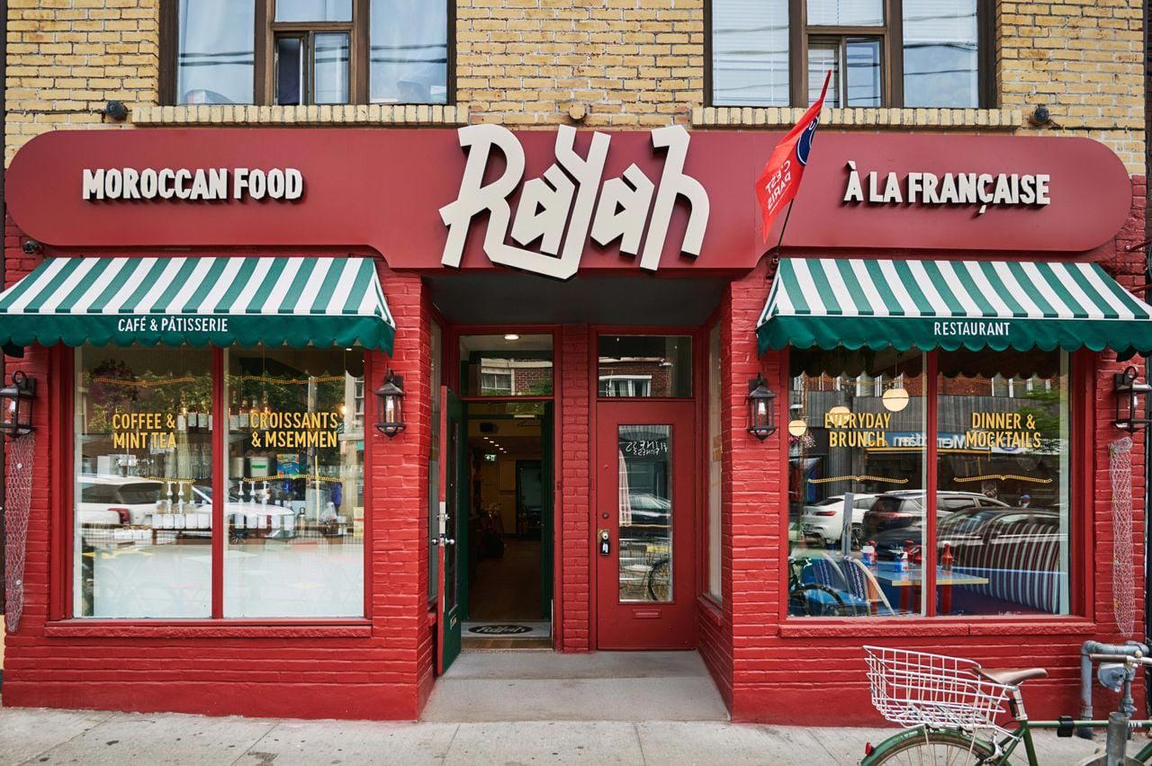 Rayah restaurant in Toronto, Canada