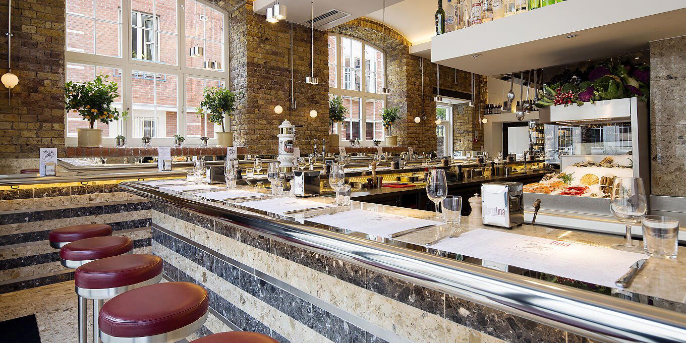 Barrafina Drury Lane restaurant in London, United Kingdom