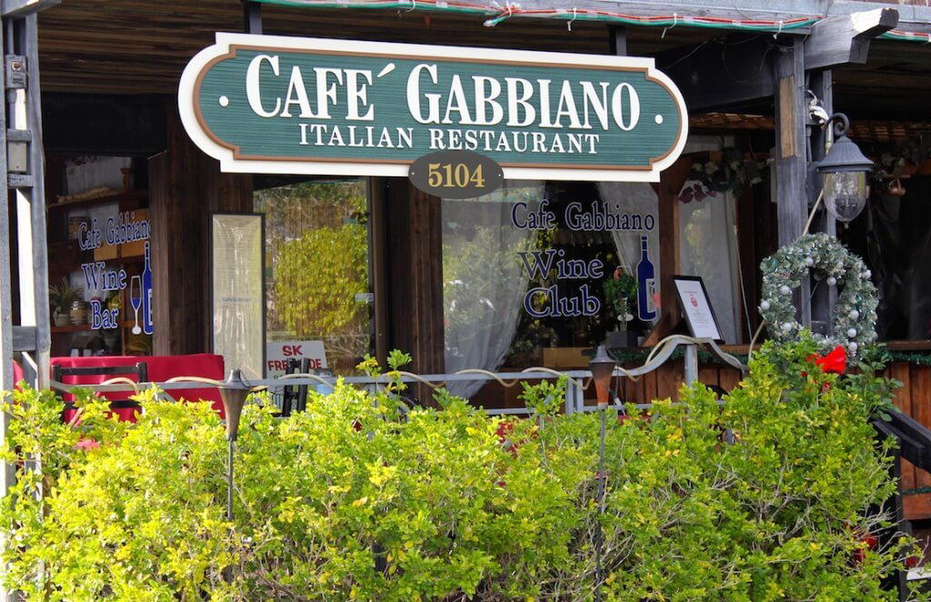 Cafe Gabbiano restaurant in Siesta Key