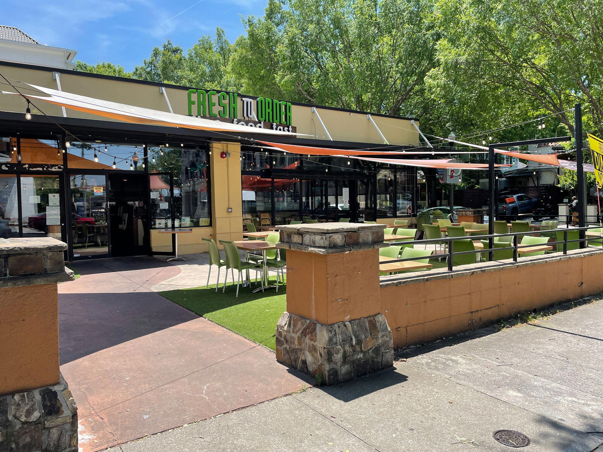 f2o Fresh to Order restaurant in Decatur, United States