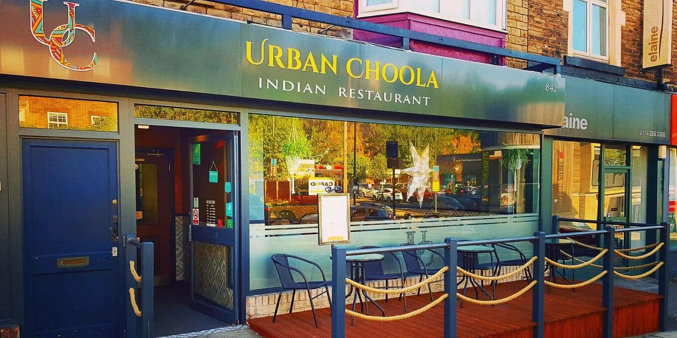Urban Choola restaurant in Sheffield, United Kingdom