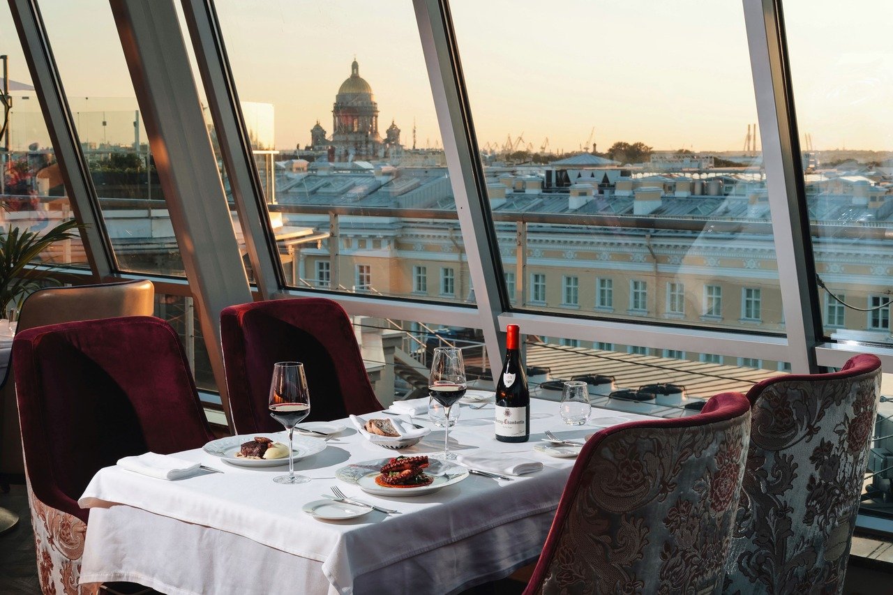 Bellevue restaurant in Saint Petersburg, Russia