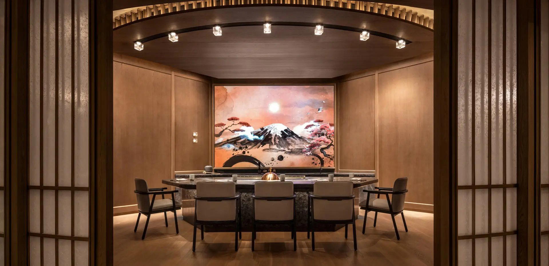 Teppanyaki Shou at Raffles at Galaxy Macau, Macau, China