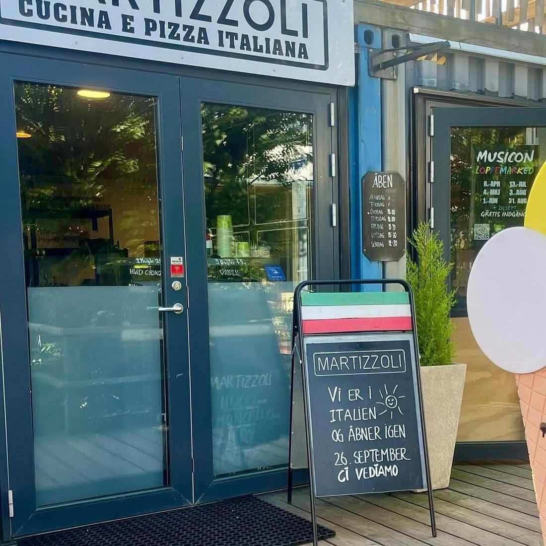 MARTIZZOLI CUCINA E PIZZA ITALIANA restaurant in Roskilde, Denmark