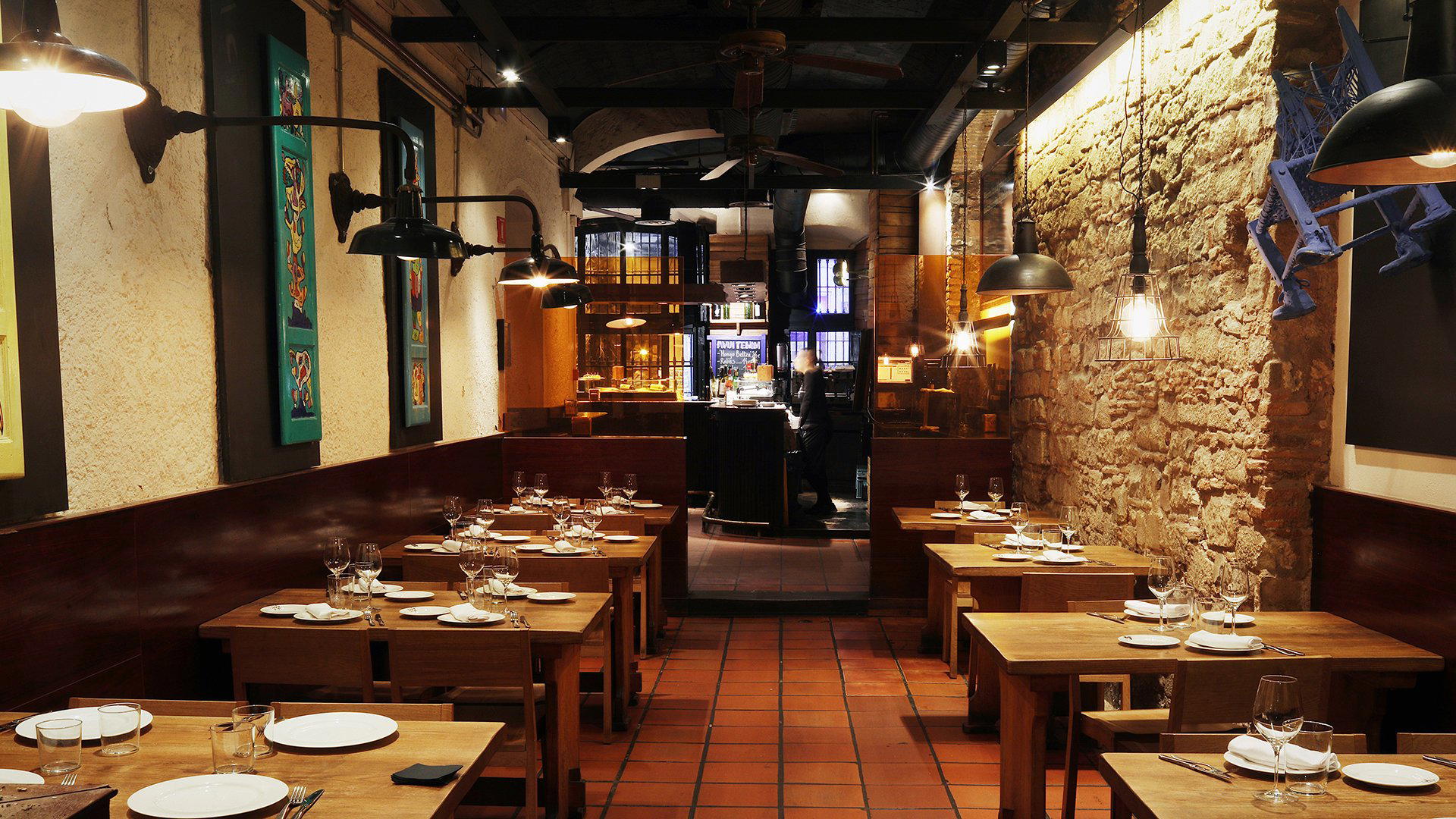 Euskal Etxea restaurant in Barcelona, Spain