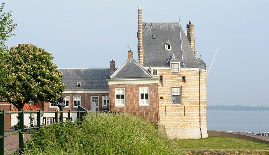 De Campveerse Toren restaurant in Veere, Netherlands