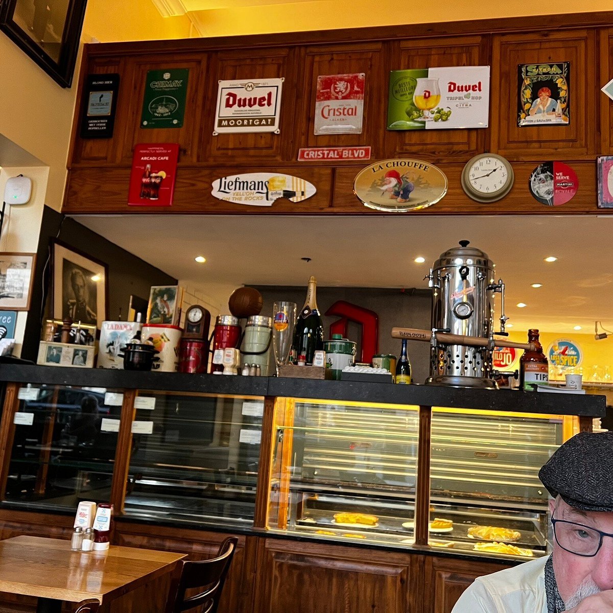 L'Arcadi restaurant in Pl De Brouckere, Belgium