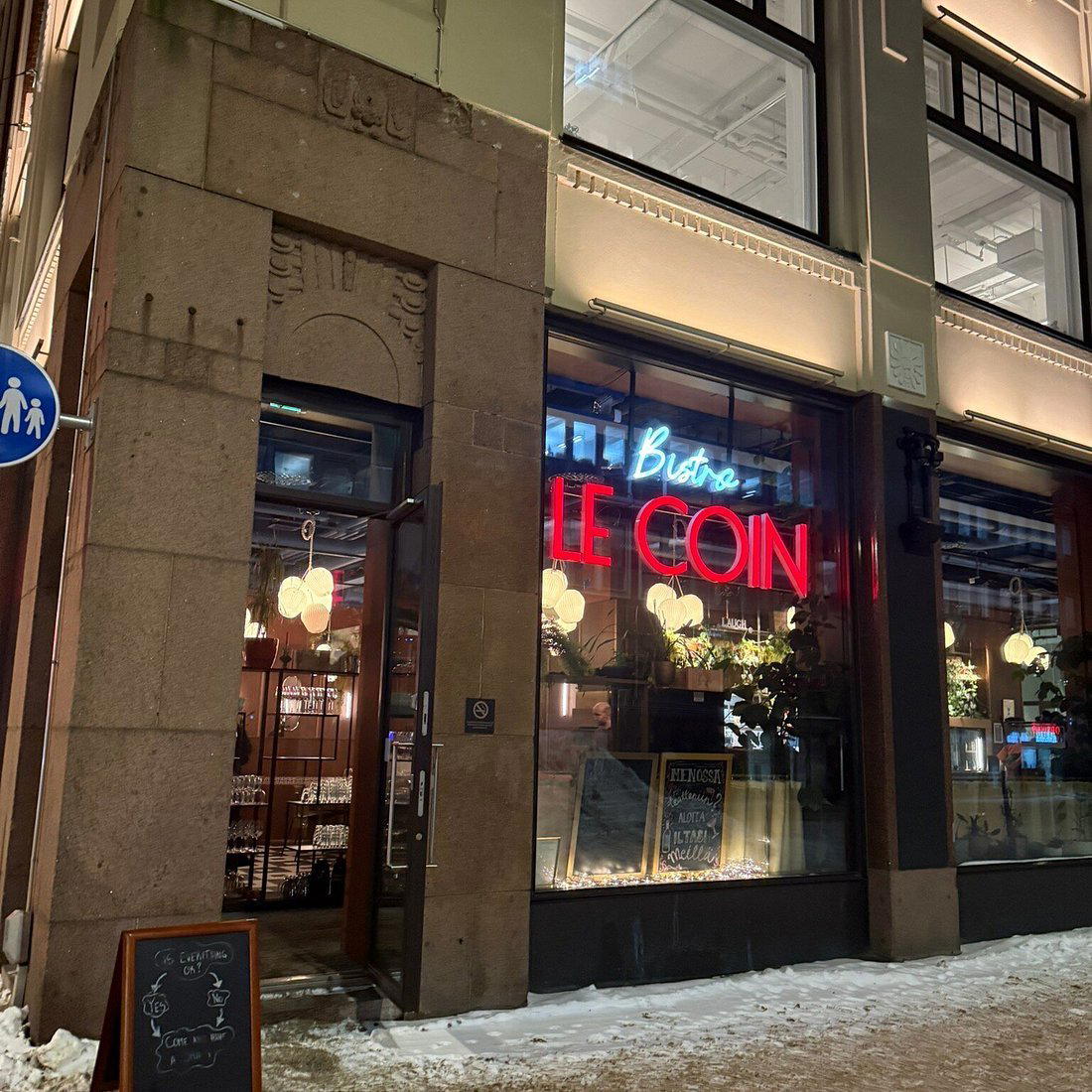 Bistro Le Coin restaurant in Helsinki, Finland