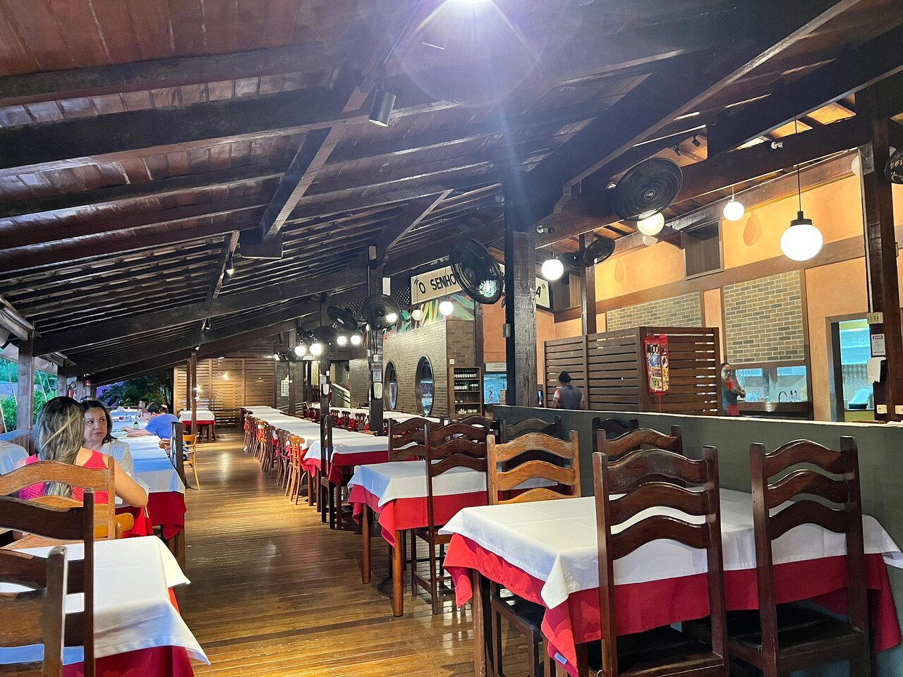 Cantinho do Curuca restaurant in Guarapari