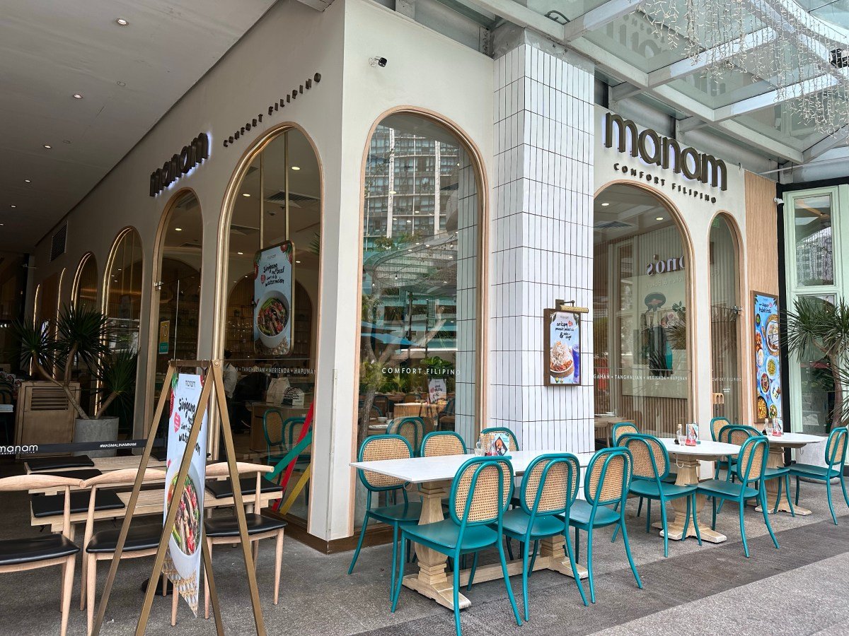 Manam Comfort Filipino restaurant in Taguig, Philippines
