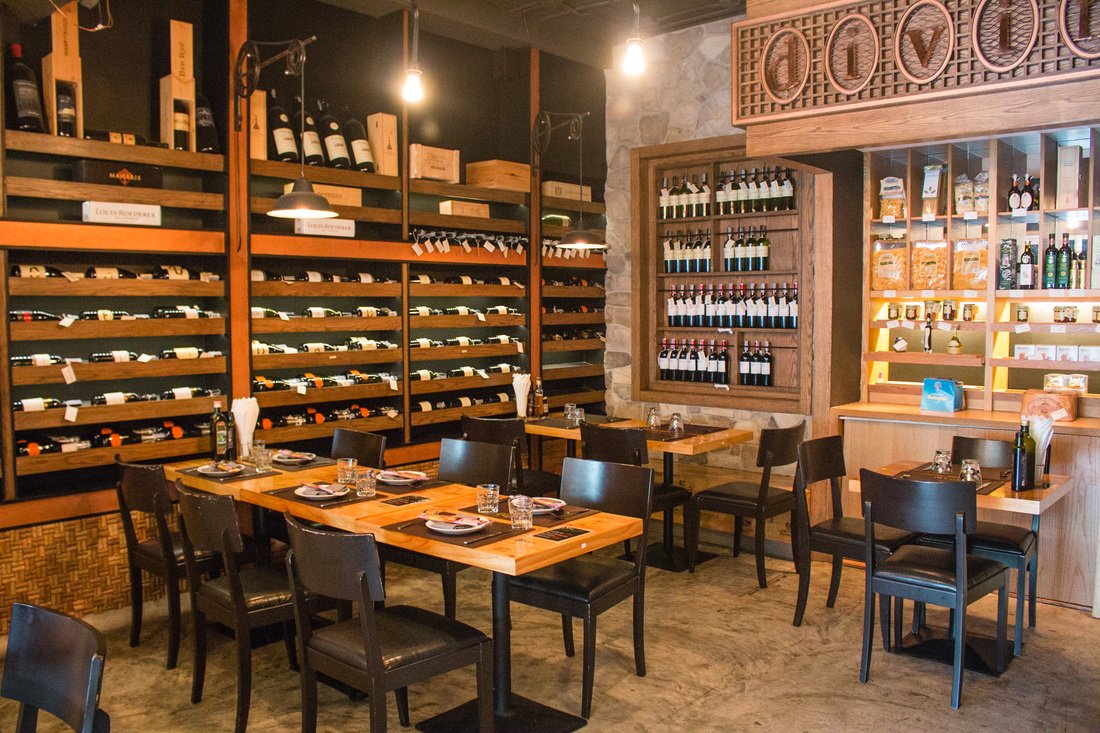 Di Vino restaurant in Bangkok, Thailand