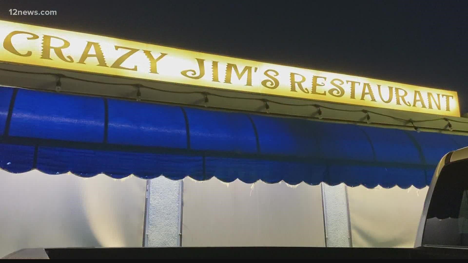 Crazy Jim's restaurant in Phoenix, United States