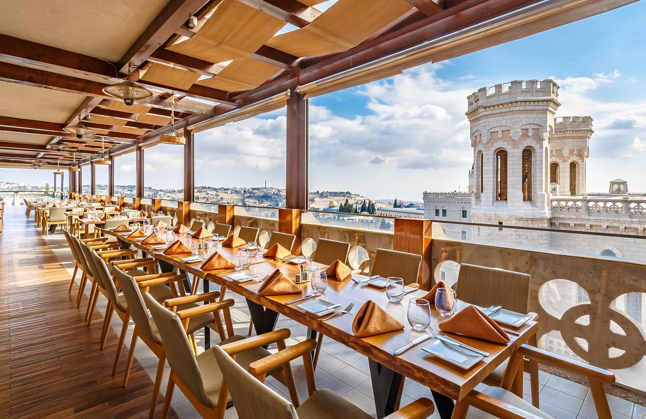 Notre Dame Rooftop Restaurant, Jerusalem, Israel