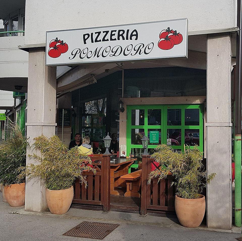 Pizzeria Pomodoro restaurant in Maribor, Slovenia