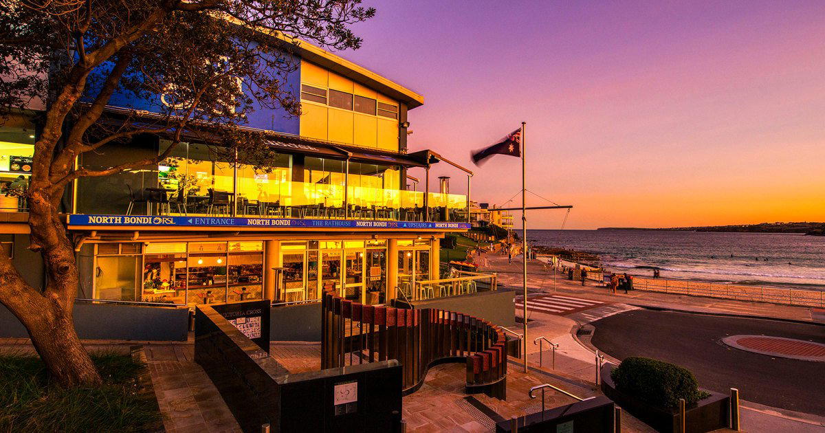 North Bondi RSL Club restaurant in Sydney, Australia