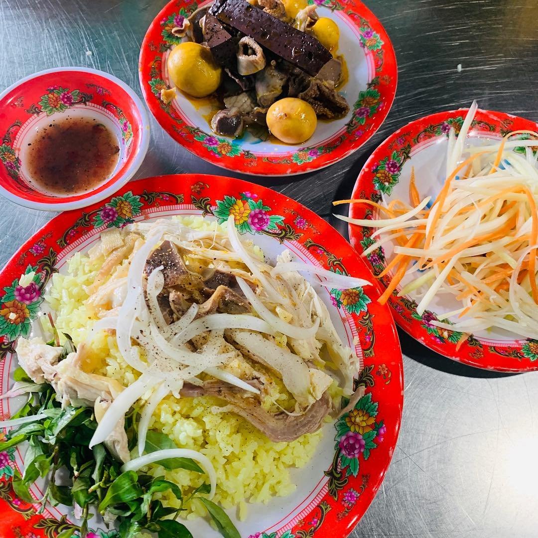 cơm gà an hiền
