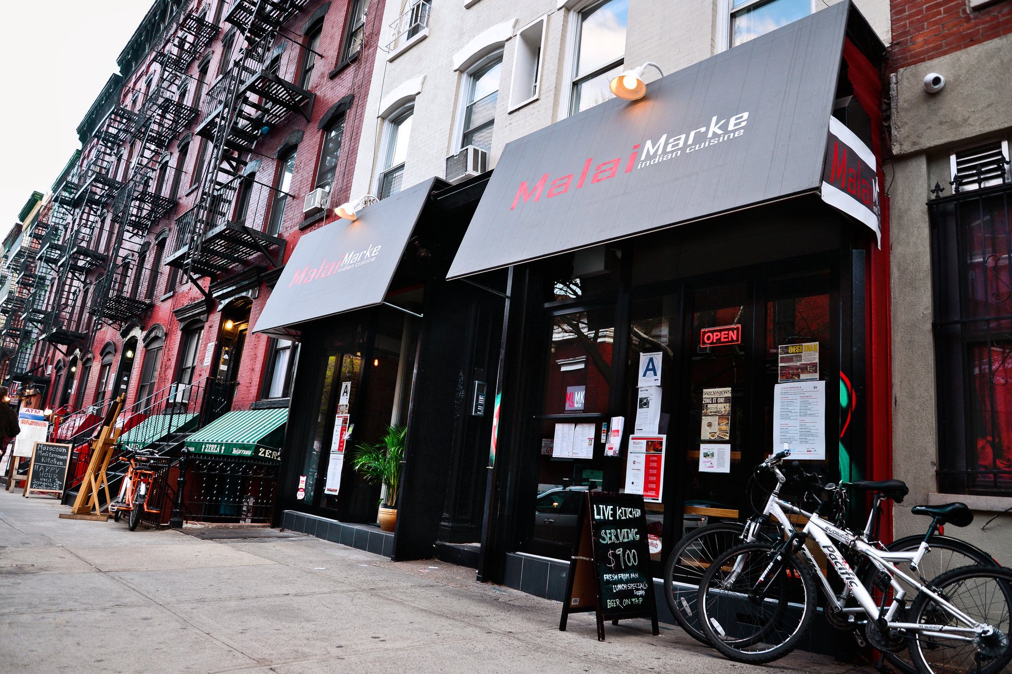 Malai Marke restaurant in New York City, United States