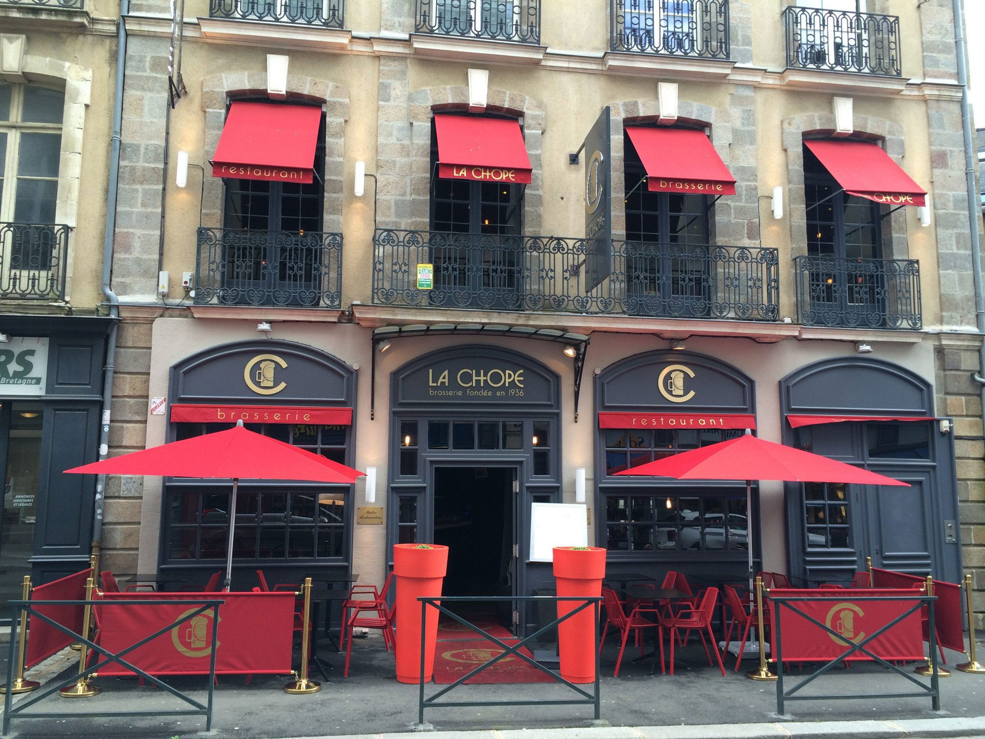 La Chope, Restaurant in Rennes