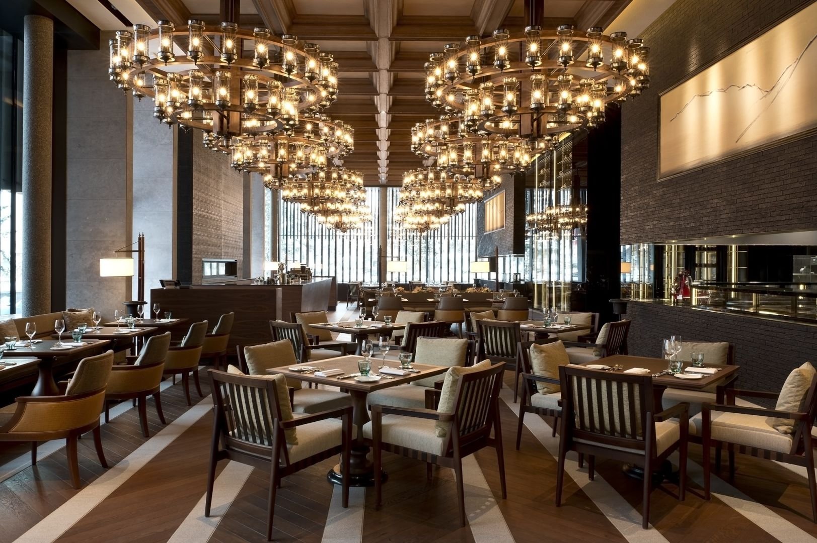 The Chedi Andermatt restaurant in Andermatt