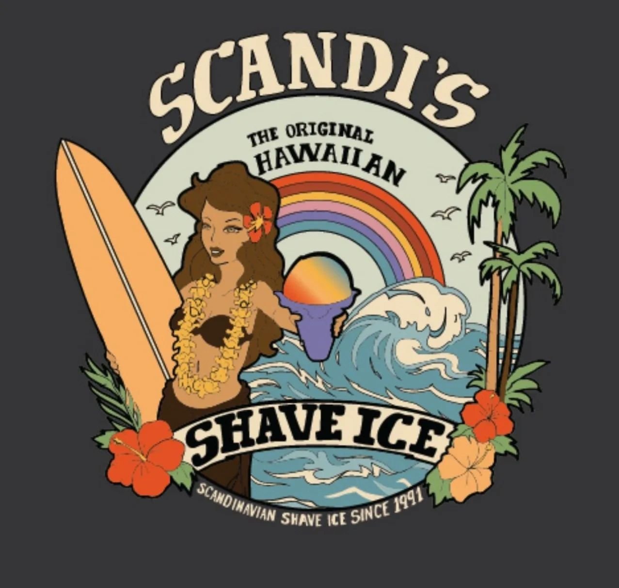 Scandinavian Shave Ice restaurant in Kailua Kona, United States