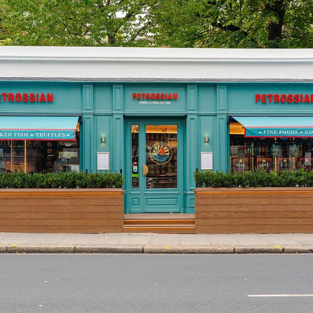 Petrossian Paris Boutique & Café restaurant in Los Angeles