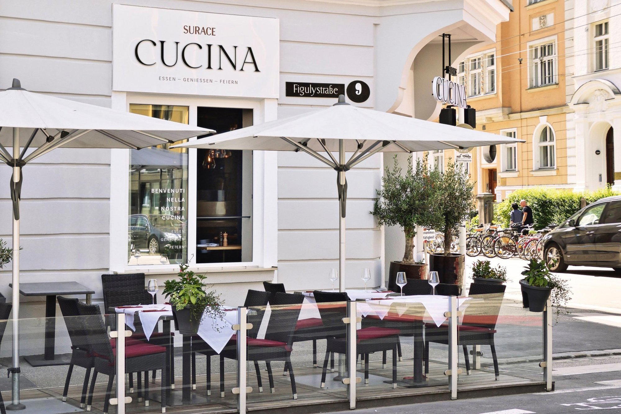 CUCINA restaurant in Linz, Austria