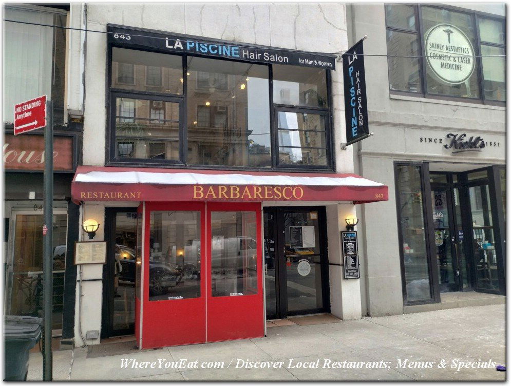 Barbaresco, Restaurant in New York City