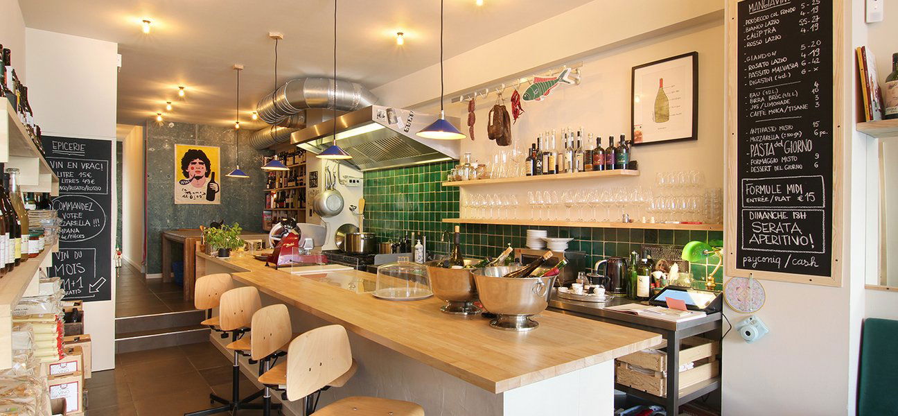 Mangiavino, Restaurant in Forest