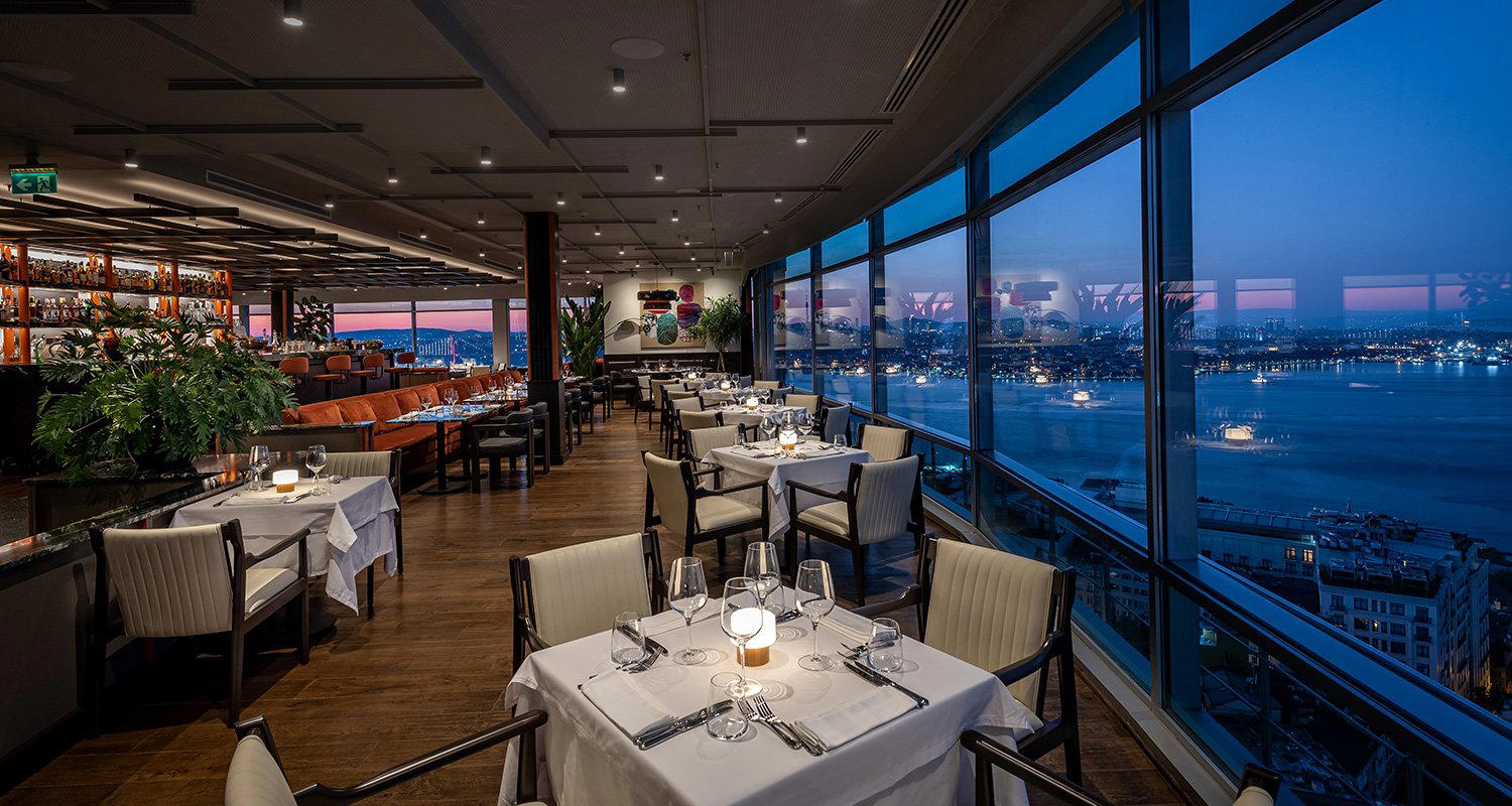 Okra İstanbul restaurant in Istanbul, Turkey