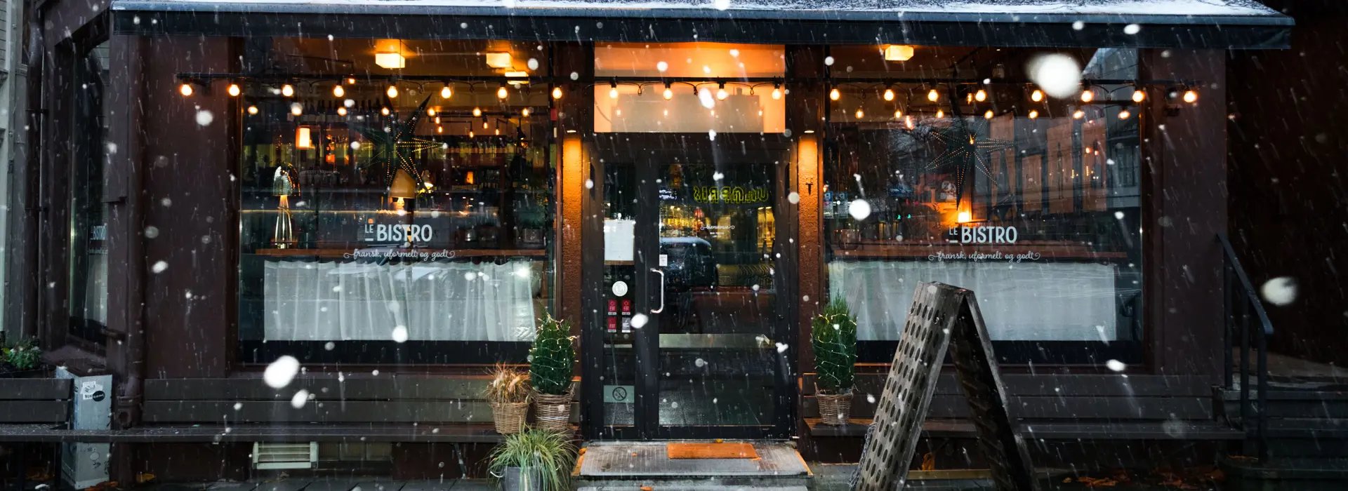 Le Bistro restaurant in Trondheim, Norway