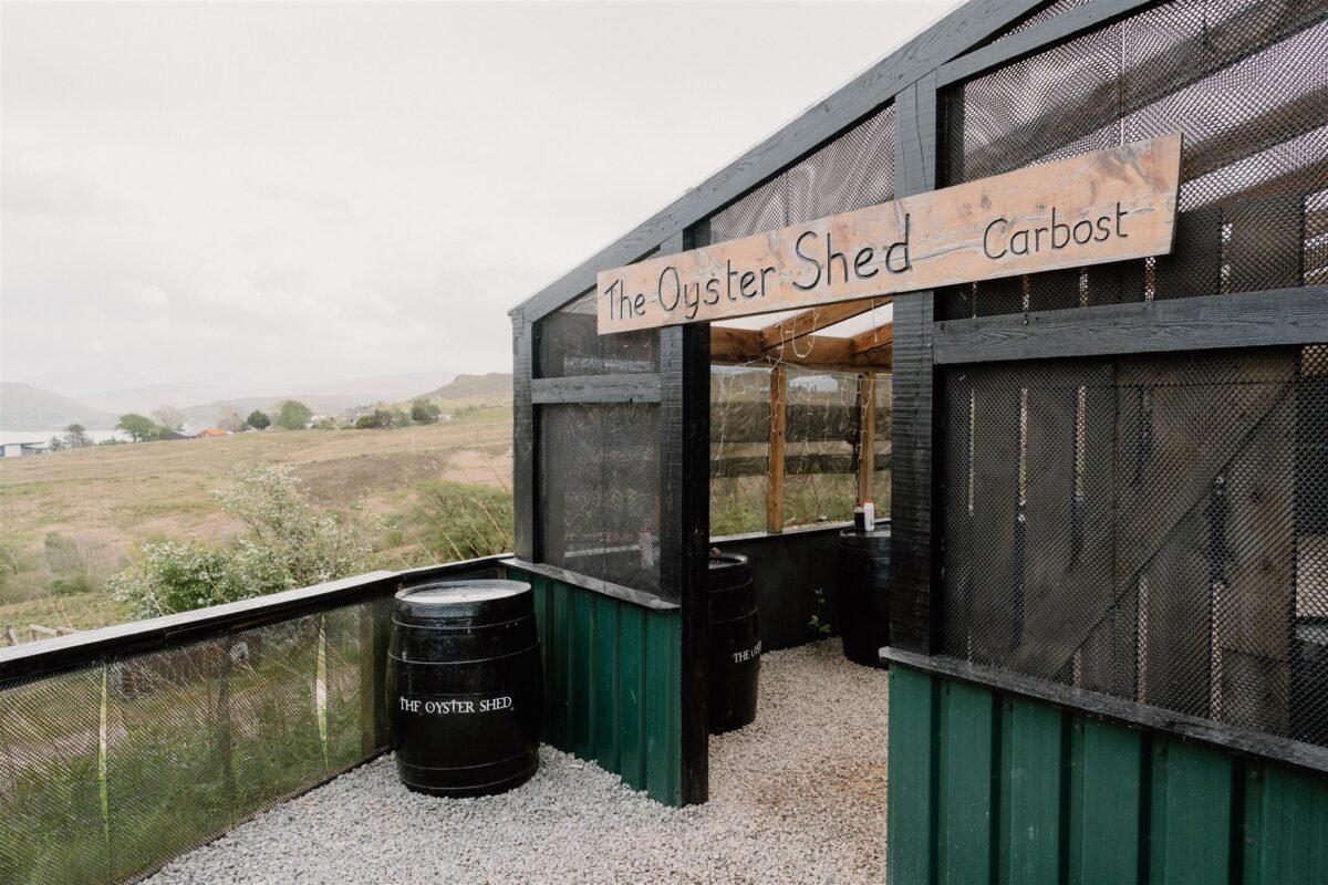 The Oyster Shed restaurant in Isle of Skye