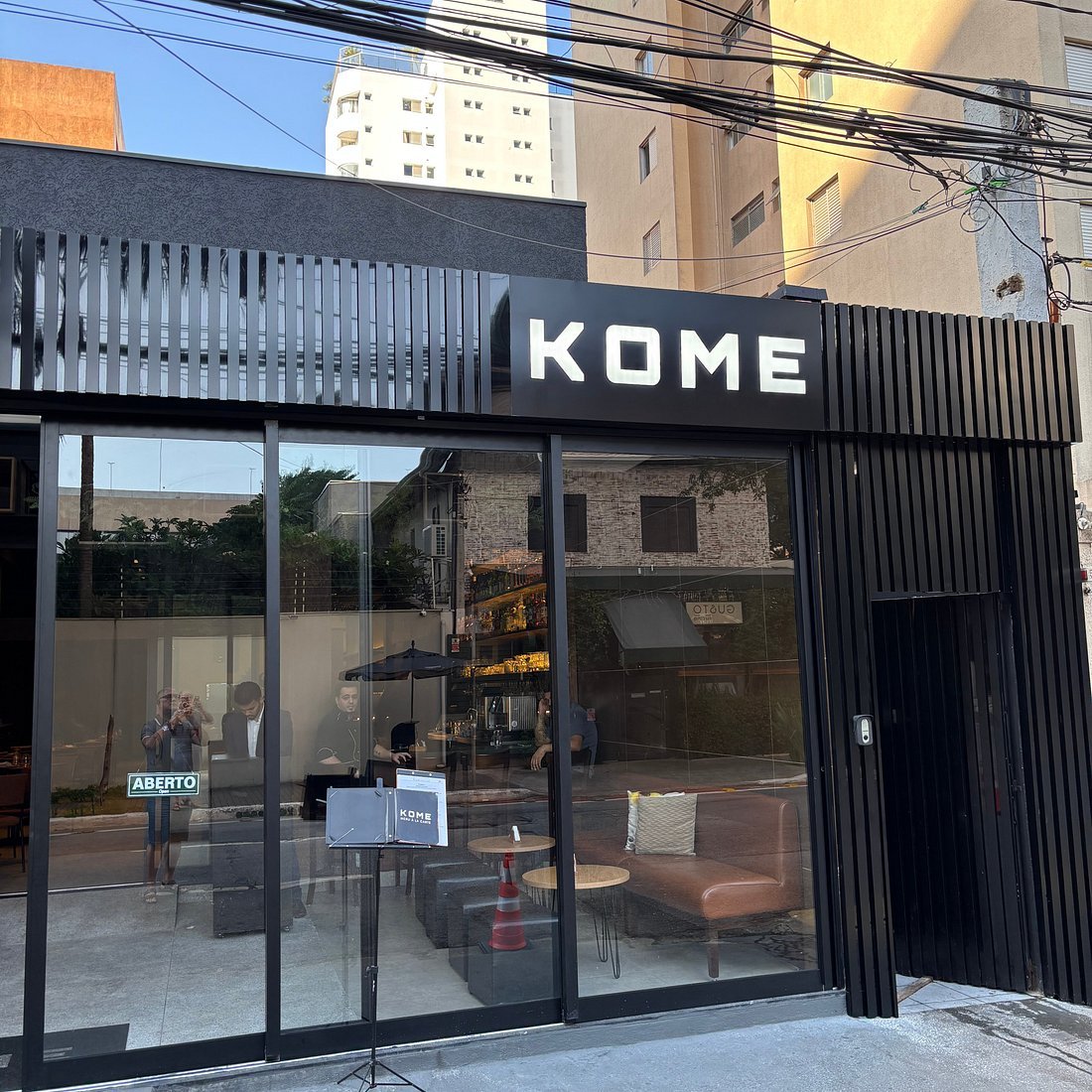 Kome Cocina Fusion restaurant in Sao Paulo, Brazil