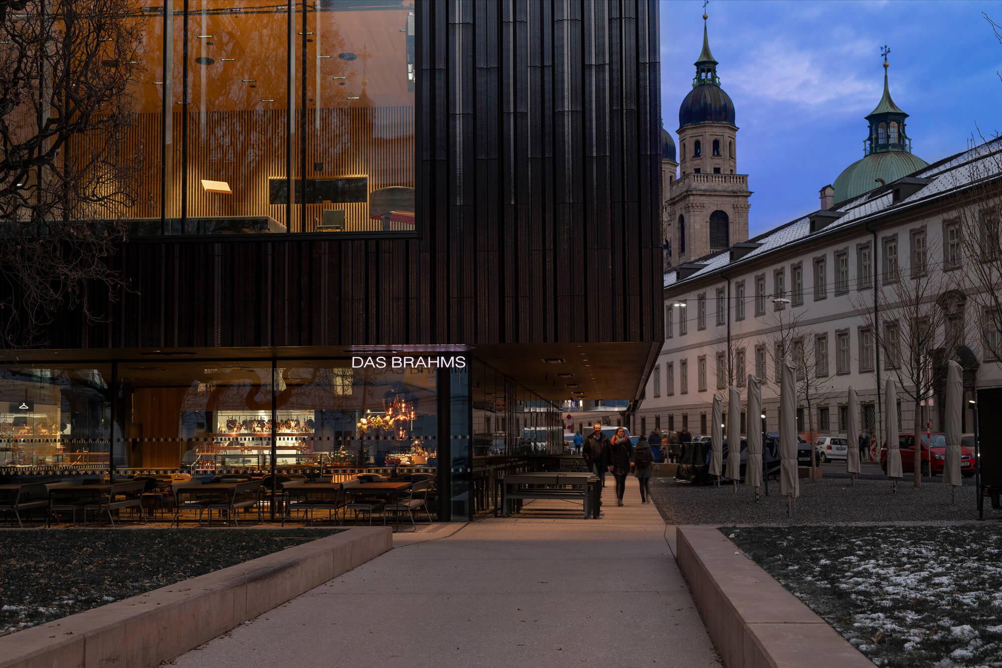 Das Brahms restaurant in Innsbruck, Austria
