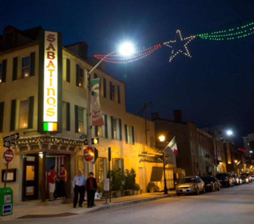 Sabatino's restaurant in Baltimore, United States
