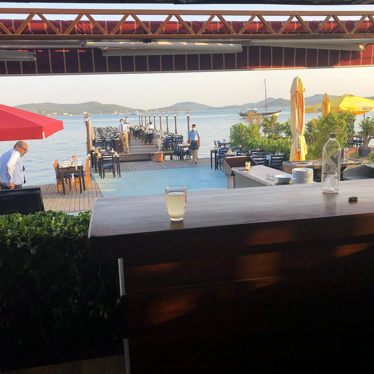 Teo’s Cunda restaurant in Bal Kesir