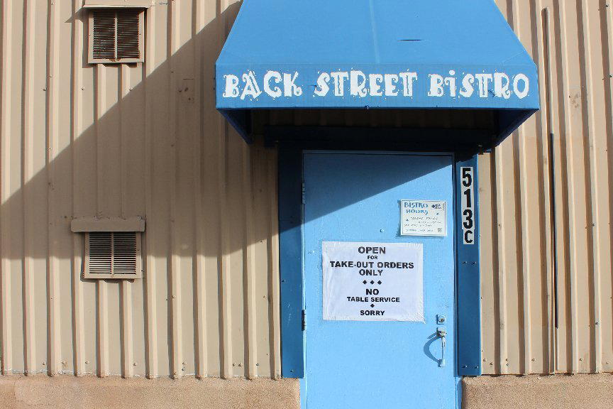 Back Street Bistro restaurant in Santa Fe