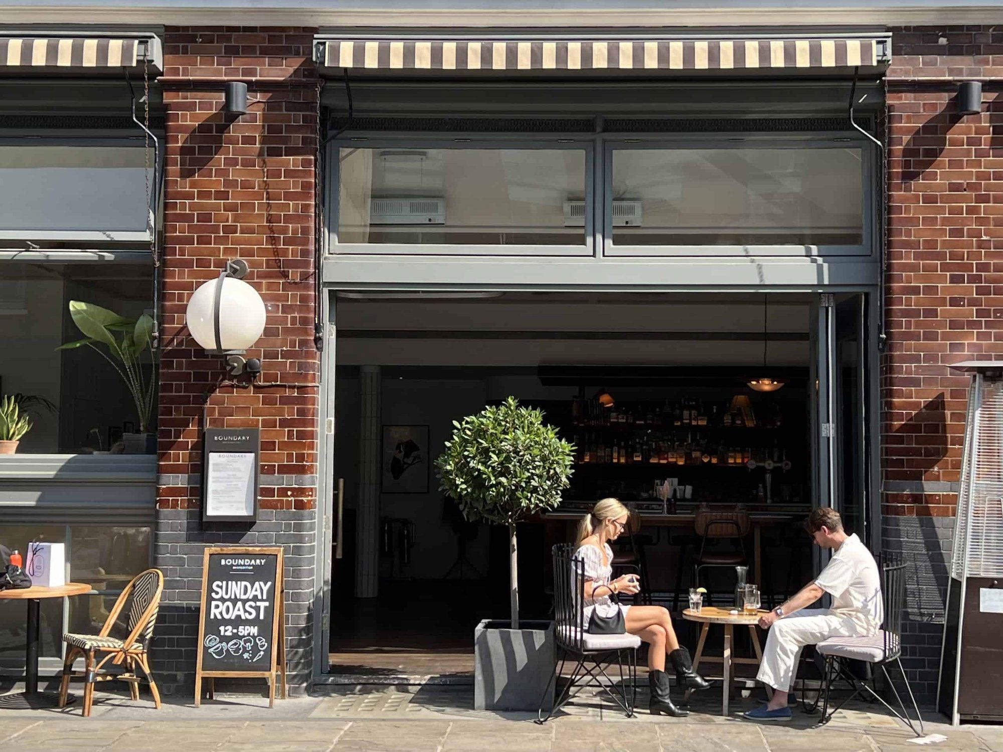 Boundary, Restaurant in London