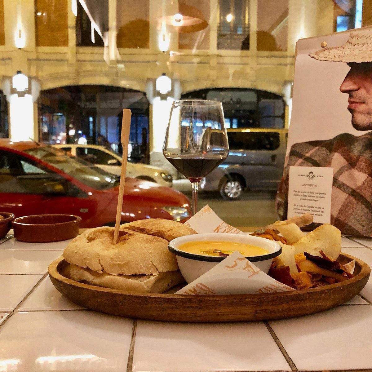 "B de J" restaurant in Madrid, Spain