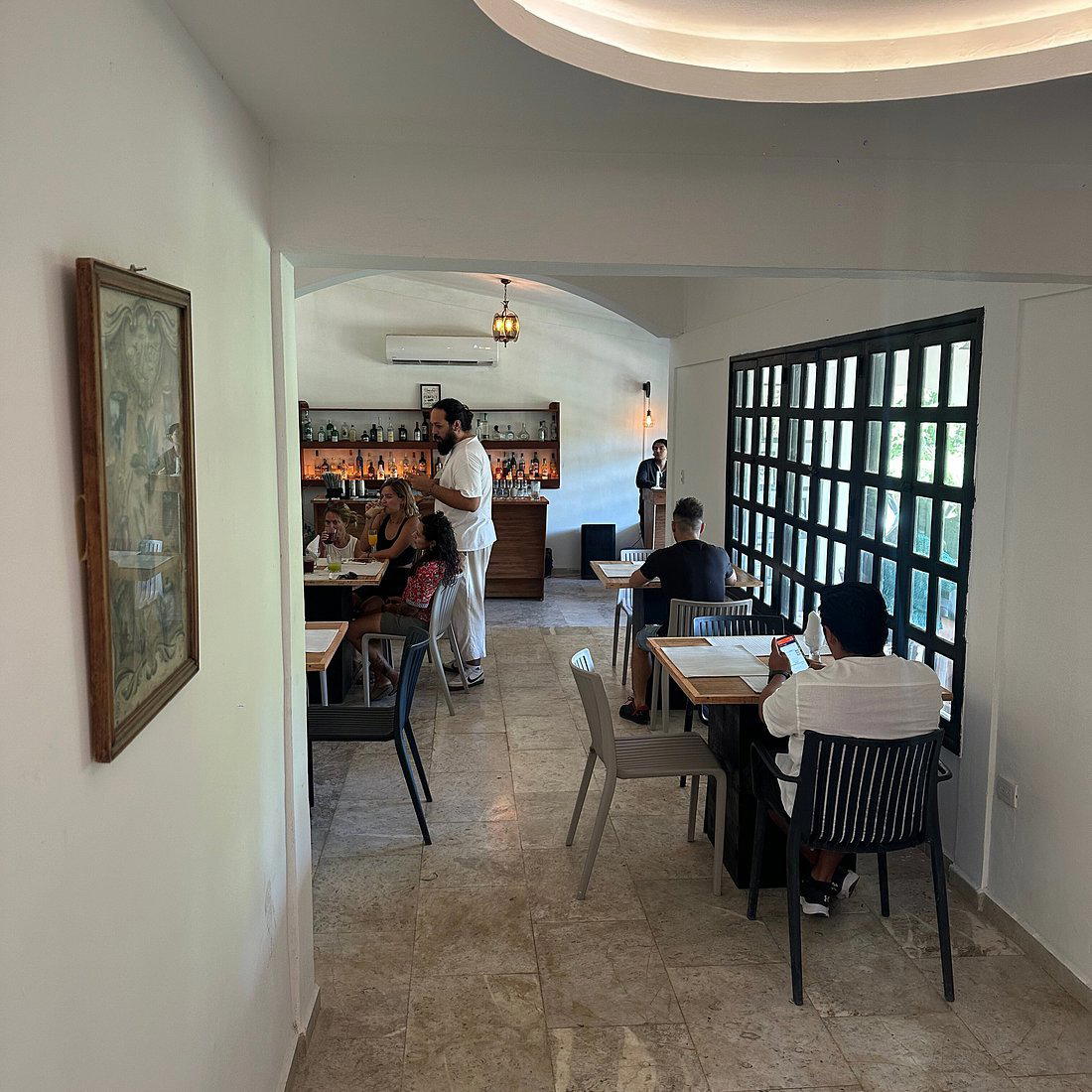 CASA MKX restaurant in Isla Mujeres