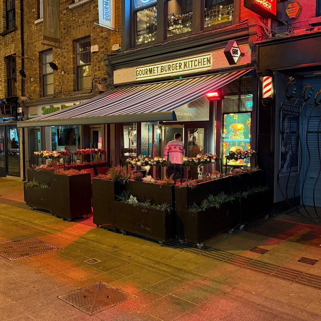 GBK South Anne Street restaurant in Dublin, Ireland