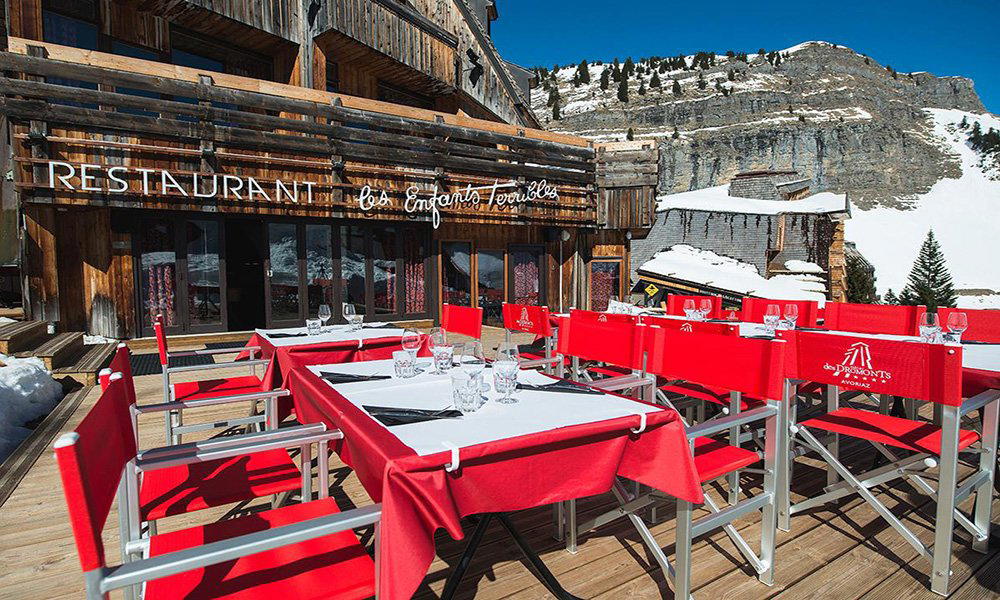 Les Enfants Terribles Avoriaz restaurant in Morzine, France