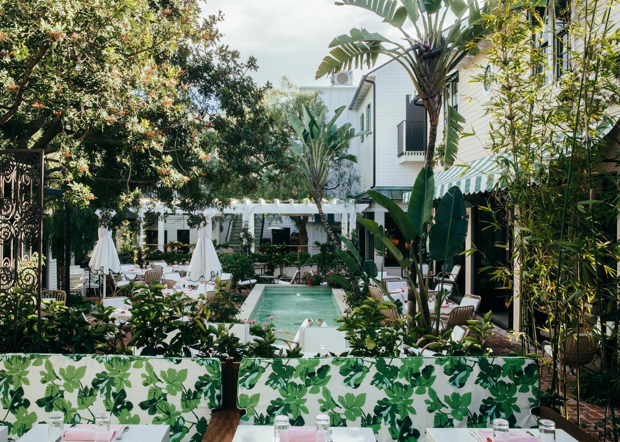 San Vicente Bungalows restaurant in West Hollywood, United States