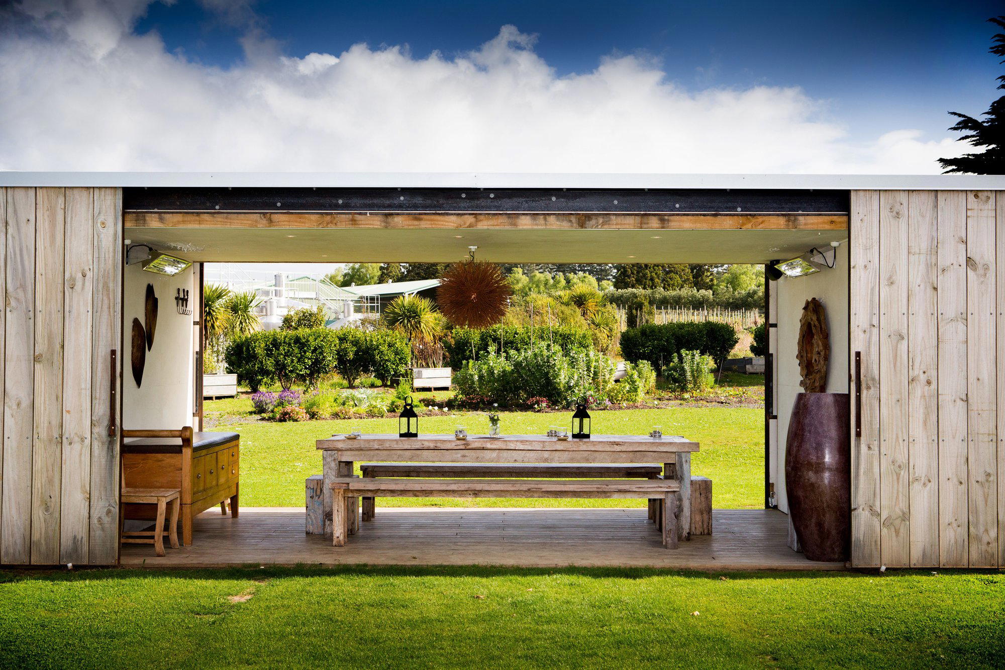 The Tasting Shed restaurant in Kumeu, New Zealand