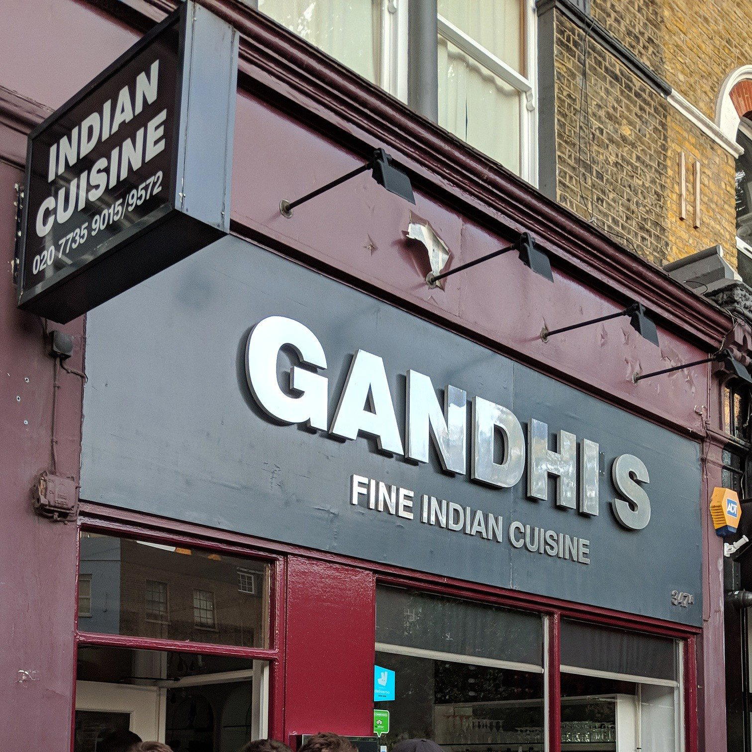 Gandhi's restaurant in London, United Kingdom