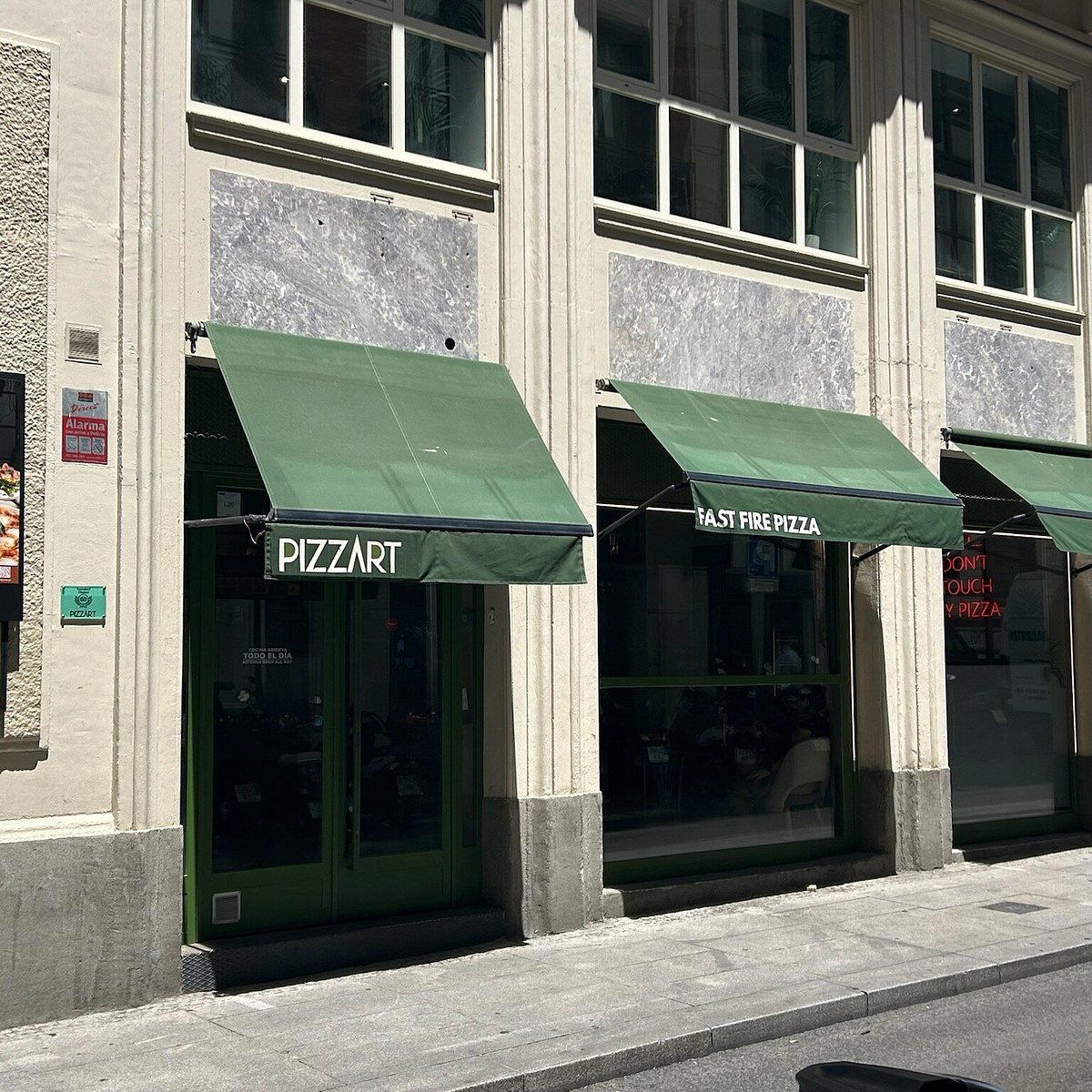 Pizzart Canalejas restaurant in Madrid, Spain