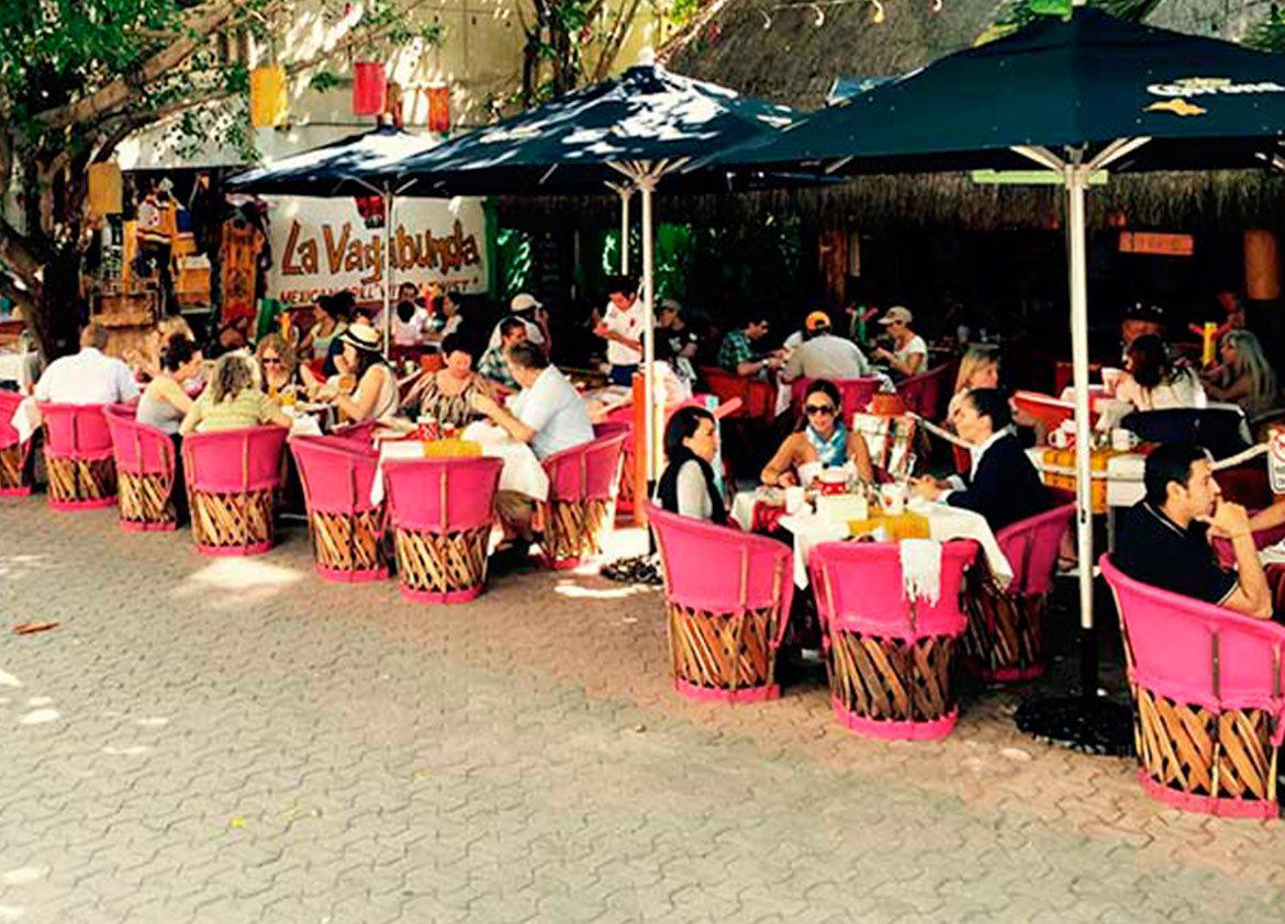 La Vagabunda restaurant in Playa del Carmen, Mexico