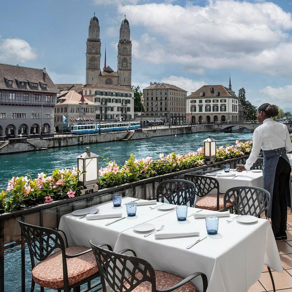 Storchen restaurant in Zürich, Switzerland