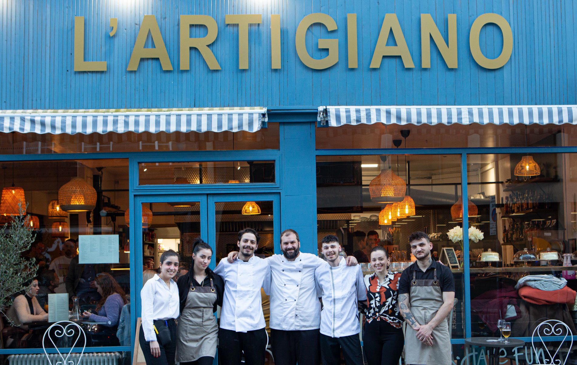 L'artgiano restaurant in Edinburgh, United Kingdom